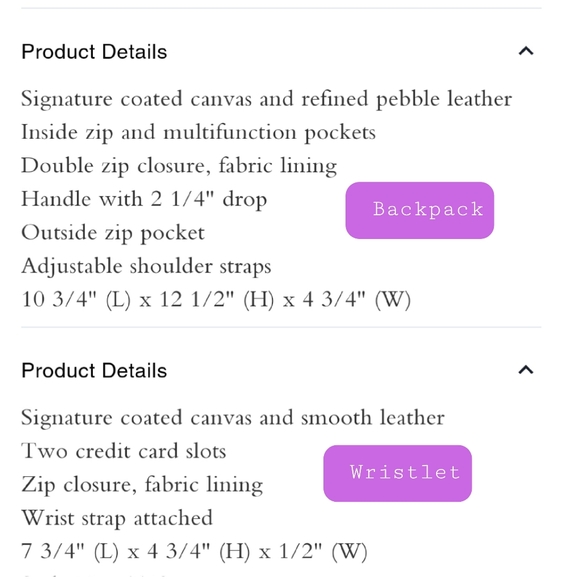 NWT! COACH LIQUIDATION SALE!! PRICES 50% OFF NOW!!! - Picture 16 of 16